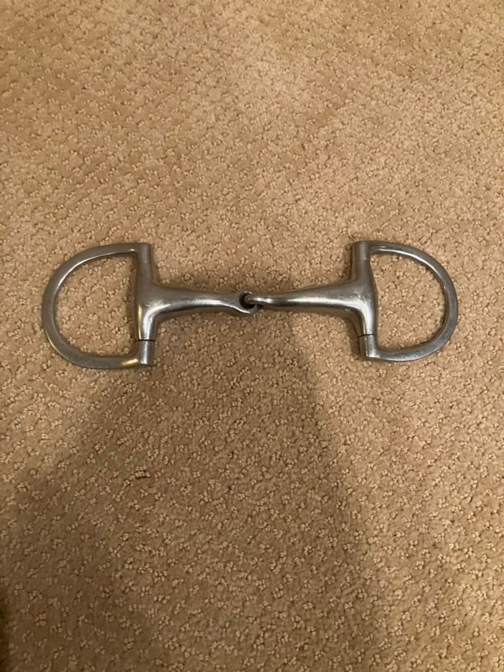 steel eggbutt snaffle